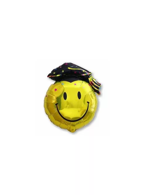 Smile Face Ballagási Fólia Lufi, 66 cm