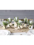 Karácsonyi Fa Ajándékkísérő Szett Zsinórral - 12 db-os