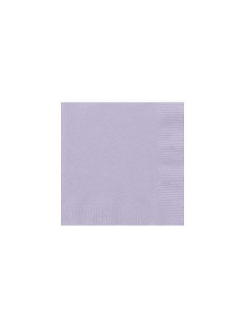 Lavender Papír Parti Szalvéta - 33 cm x 33 cm, 20 db-os