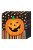 Mosolygó Tök Halloween Parti Szalvéta - 33 cm x 33 cm, 16 db-os