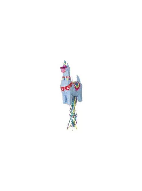Kék-Színes Láma Parti Pinata Játék						