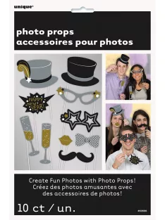 Szilveszteri kiegészítő szett fotózáshoz