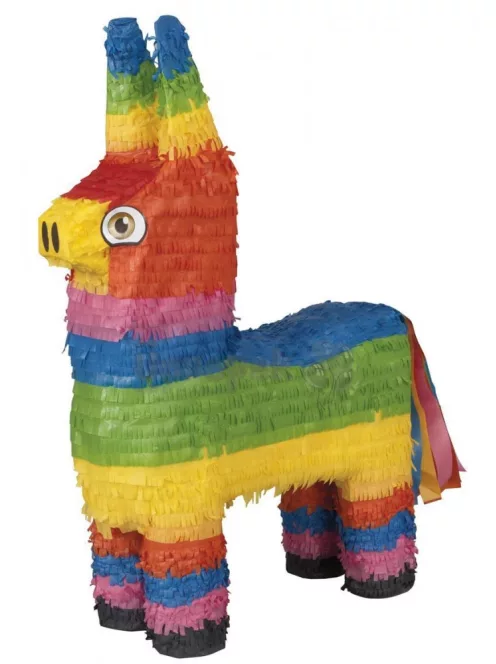 Színes Szamár Pinata Játék
