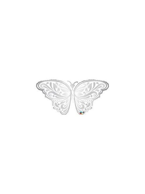 Pillangó Esküvői Fólia Lufi, 112 cm