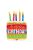 35 inch-es Birthday Cake & Candles Szülinapi Super Shape Héliumos Fólia Lufi