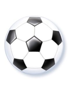  22 inch-es Foci Labda Mintás - Soccer Ball Bubble Lufi