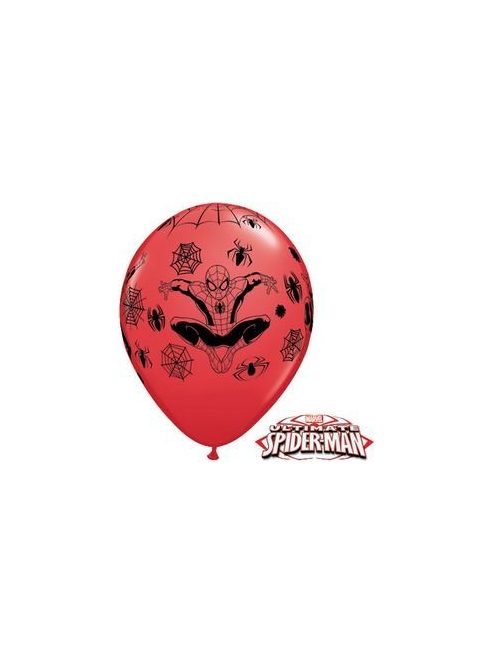 11 inch-es Pókember - Marvel's Spiderman Red Lufi (6 db/csomag)
