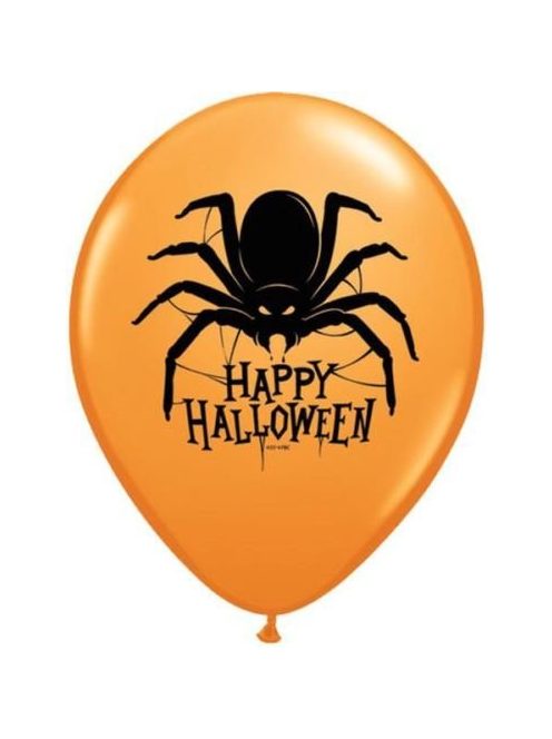 11 inch-es Pók Mintás - Halloween Spider Lufi 