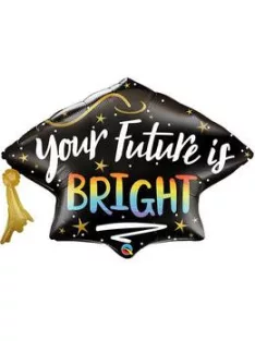   Your Future is Bright Grad Cap Fólia Lufi Ballagásra, 103 cm