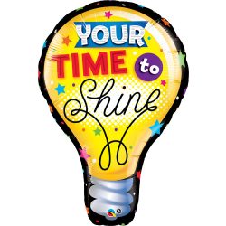 40 inch-es Your Time To Shine Ballagási Fólia Lufi