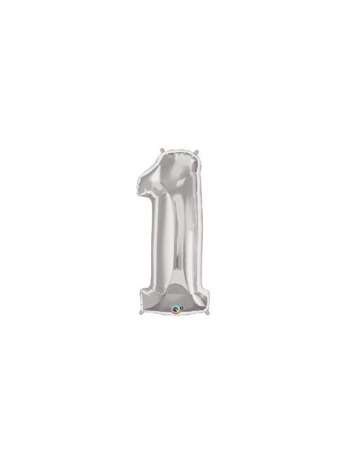 34 inch-es Number 1 Sapphire kék Számos Fólia Lufi 86cm