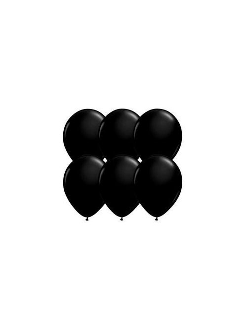 11 inch-es Onyx Black fekete lufi 6db