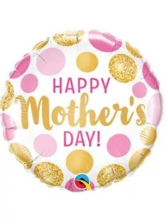 18 inch-es Anyák-napi Fólia Lufi