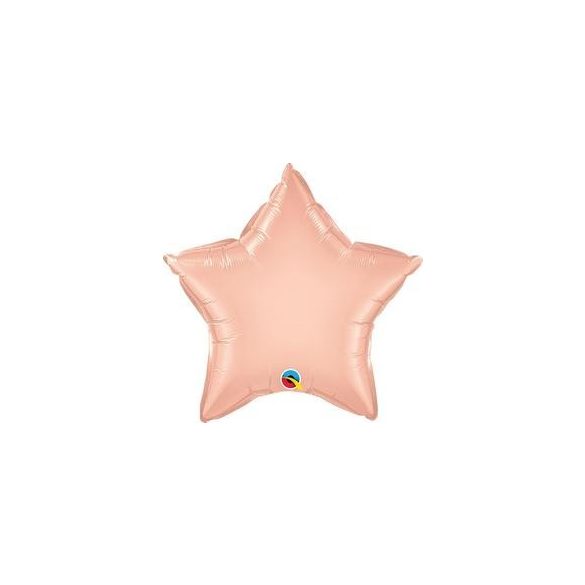20 inch Rózsaarany csillag fólia lufi