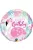 18 inch-es Birthday Pink Flamingo Fólia Lufi