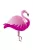 Pink Flamingó  Fólia Lufi, 117 cm