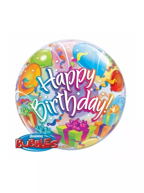 Ajándékok és Lufik Szülinapi Buborék Lufi - 56 cm
