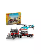 LEGO Creator 31146 Platós teherautó és helikopter