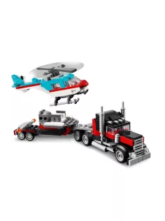 LEGO Creator 31146 Platós teherautó és helikopter