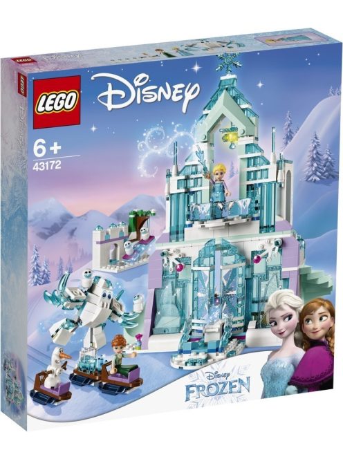 LEGO Disney 43172 - Elsa varázslatos jégpalotája
