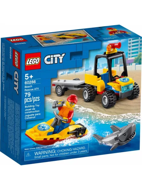 LEGO City Great Vehicles 60286 Tengerparti mentő ATV jármű