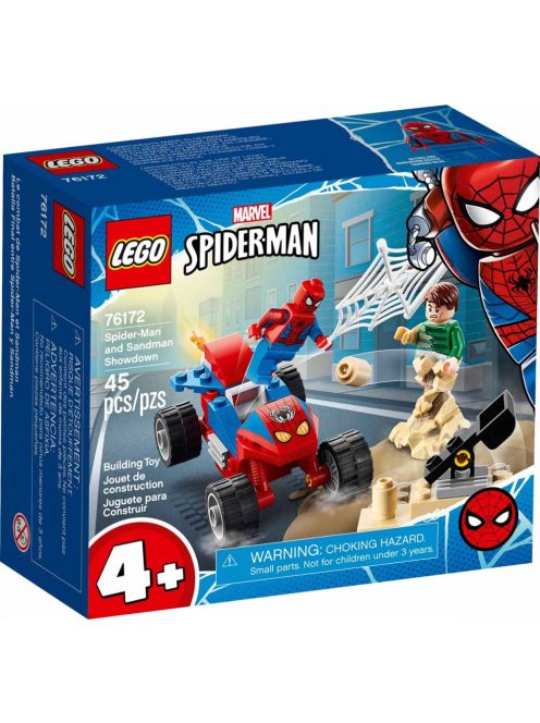 LEGO Super Heroes 76172 Pókember és Sandman leszámolása