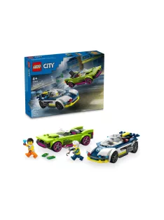 LEGO City Police 60415 Rendőrautó és sportkocsi hajsza