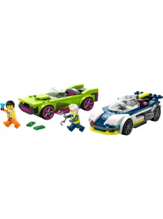 LEGO City Police 60415 Rendőrautó és sportkocsi hajsza