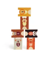 2 az 1-ben Toronyépítő és bowling játék, Állatok Scratch Europe