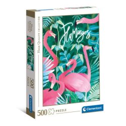 500 db-os Flamingók puzzle