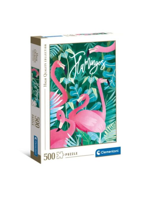 500 db-os Flamingók puzzle