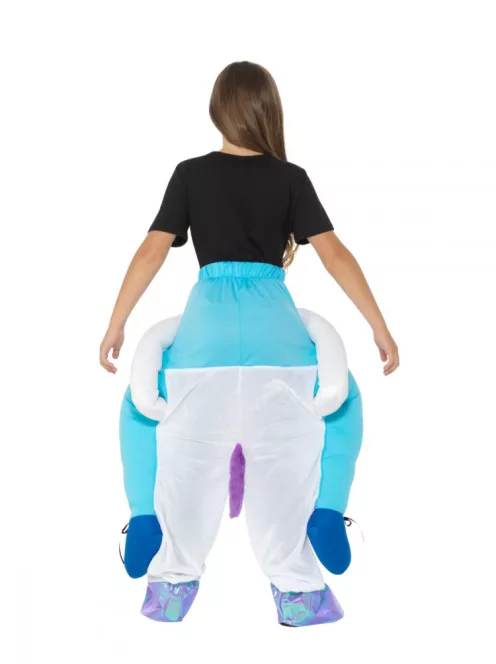 Egyszarvú Hátán Lovagló Mókás Jelmez Gyerekeknek (NK)